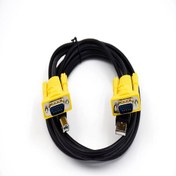 تصویر کابل KVM USB دیتک طول 1.5 متر کد 8977 