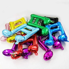 تصویر بادکنک فویلی نت سبز کد 594 