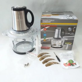 تصویر خردکن برقی سیلور کرست 3000 وات 3.8 لیتری Sl 2021 Electric Meat Grinder Silver Crest Sl 2021 3.8L