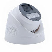 تصویر دوربین IP مداربسته دام 5 مگاپیکسل HISILICON دید در شب رنگی میکروفون دار 