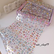 تصویر استیکر رولی طرح دختر سایز بزرگ 