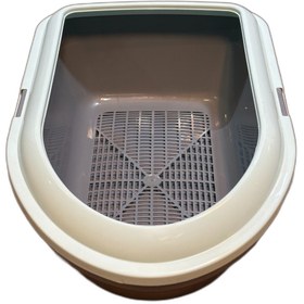 تصویر ظرف خاک گربه 3 لگنه 