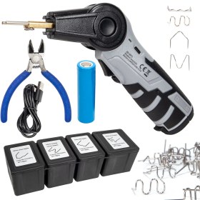 تصویر ست کامل هویه جوش پلاستیک شارژی سومو SOMO SM207 16W ( اصلی ) soldering iron