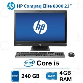 تصویر ال این وان HP Compaq Elite 8300 Core i5 4GB 240GB Intel All-in-One PC 