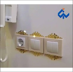 تصویر استیکرکلید وپریز بسته 10 عددی 