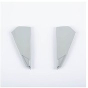 تصویر کلاه کاسکت موتورسیکلت پیک دریچه برای ایمنی X1 آلفا خاکستری روشن Klim 