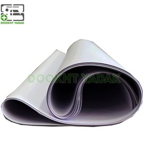 تصویر کاغذ الگو سفید ضخیم 