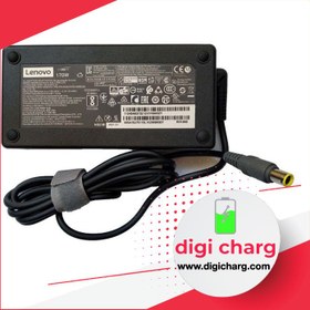 تصویر شارژر لپ تاپ لنوو مدل 20V 8.5A سردلی 