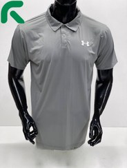 تصویر تی شرت فلامنت سوزنی یقه دار UNDER ARMOR 