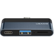 تصویر هاب USB-C یوسمز 3 پورت مدل US-SJ491 