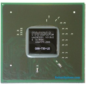 G98 Nvidia خرید و قیمت چیپ گرافیک لپ تاپ مدل NVIDIA GeForce G98-730-U2 | ترب