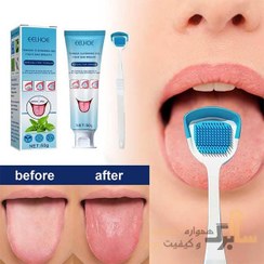 تصویر خوشبوکننده دهان و تمیز کننده زبان ایلهو Ilho mouth freshener and tongue cleaner