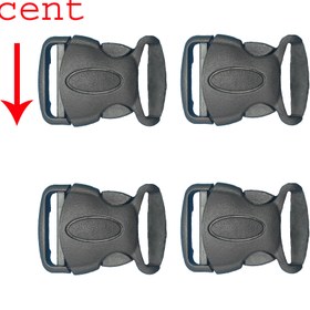 تصویر سگک کیف مدل Y3009 بسته 4 عددی 