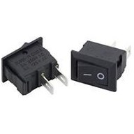 تصویر کلید راکر ریز 2 پایه ( 2 پین ) 