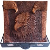 تصویر تخته نرد معرق منبت چوبی طرح عقاب کد ۱۰۲۲۴۸ 