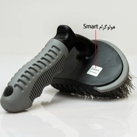 تصویر برس لاستیک شوی و رینگ شوی اسمارت مدل Wheel Brush بسته 2 عددی 
