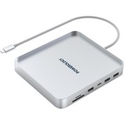 تصویر هاب و استند Powerology USB-C Hub & Stand With SSD Enclosure 