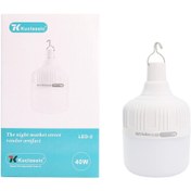 تصویر لامپ شارژی 40 وات Kuclassic – پرنور، کم‌مصرف و مناسب قطعی برق Kuclassic 40W Rechargeable LED Bulb