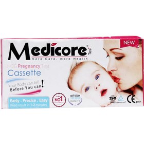 تصویر تست بارداری medicore