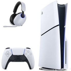 تصویر کنسول بازی سونی مدل PlayStation 5 Slim ظرفیت یک ترابایت ریجن 2000 آسیا به همراه هدست 