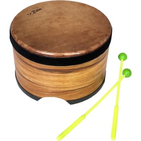 تصویر طبلک رها چوبی 