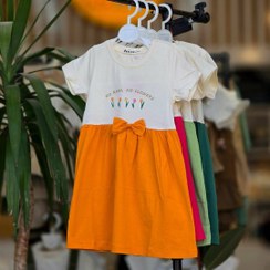 تصویر سارافون دخترانه پاپیون (2256) 