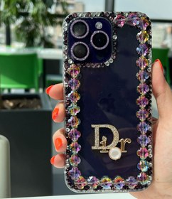 تصویر قاب آیفون یاقوتی Dior 