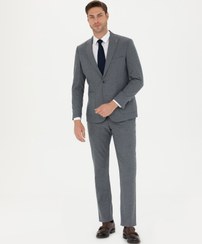 تصویر کت و شلوار مردانه پیر کاردین مدل TYB947140160406548 رنگ آبی تیره 