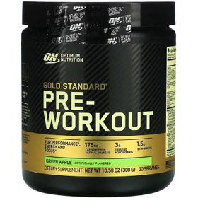 تصویر مکمل پمپ گلد ۳۰۰ گرمی Optimum Gold Standard Pre-Workout