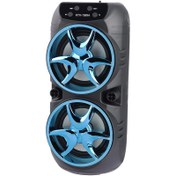 تصویر اسپیکر بلوتوثی KTX-1589A قابل حمل با ۷ رنگ 