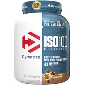 تصویر پروتئین وی هیدرولیزه دایماتیز Dymatize ISO100 Whey Isolate 