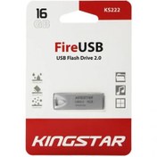 تصویر فلش مموری کینگ استار مدل KS222 ظرفیت ۱۶ گیگابایت USB 2.0 