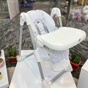 تصویر صندلی غذاخوری کودک برند کم طرح پاندا Cam Baby Dining Chair 