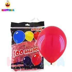 تصویر بادکنک لاتکس قرمز 