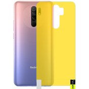 تصویر برچسب نانو پشت گوشی Xiaomi Redmi 9 مدل فول کاور شفاف آنتی شوک 