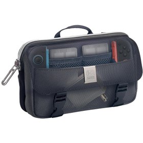 تصویر کیف حمل Deluxe Crossbody Bag Case برای Nintendo Switch 2 - مشکی 