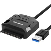 تصویر تبدیل SATA به USB 3.0 یوگرین مدل CR108 ا UGREEN USB 3.0 to SATA Adapter Cable CR108 UGREEN USB 3.0 to SATA Adapter Cable CR108
