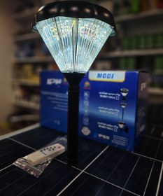 تصویر چراغ چمنی خورشیدی برند مودی Solar Garden Light