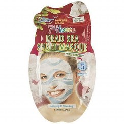 تصویر ماسک نقابی صورت سون هون مونته ژنه حاوی نمک دریایی MONTAGENE JEUNESSE 7th Heaven Dead Sea Face Spa Sheet Mask