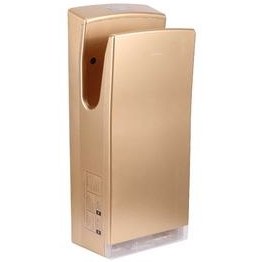 تصویر دست خشک‌کن Turbo2X طلایی – ترکیب قدرت ، لوکس بودن و بهداشت 