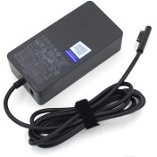 تصویر شارژر تبلت مایکروسافت ۱۰۲ وات مناسب Surface Book 