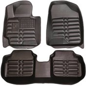 تصویر کفپوش 5 بعدی کیا سراتو وارداتی مدل AM 5d floor mat Kia cerato AM