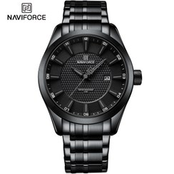 تصویر ساعت مردانه نیوی فورس مدل8032 - مشکی صفحه مشکی عقربه قرمز ا NAVIFORCE 8032 NAVIFORCE 8032