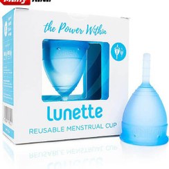 تصویر کاپ قاعدگی سایز 2 لونت Lunette Size 2 Menstrual Cup