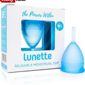 تصویر کاپ قاعدگی لونت سایز ا Menstrual Cup Lunette size 2 Menstrual Cup Lunette size 2