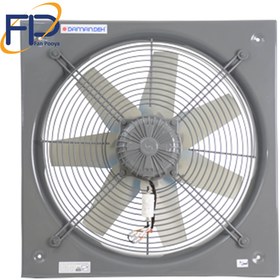 تصویر هواكش صنعتی سنگین فلزی دمنده سایز 71 (تک فاز) مدل VIM-71K4S Damande Industrial Axial Flow Fans with Metallic propeller