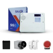 تصویر دزدگیر سایلکس مدل S با دو چشمی فوتال 