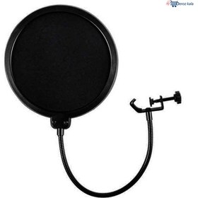 تصویر پاپ فیلتر میکروفون مدل MS MS MICROPHONE POP FILTER