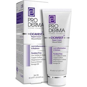 تصویر کرم بازسازی کننده پرودرما مدل Cicavest حجم ۴۰ میلی لیتر مناسب انواع پوست 