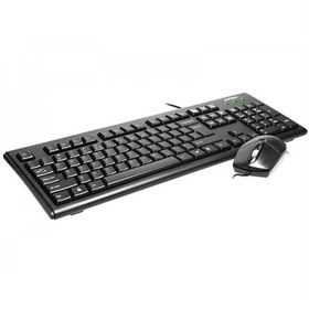 تصویر کیبورد و ماوس ای فورتک مدل KR-8372 ا KR-8372 Keyboard and Mouse KR-8372 Keyboard and Mouse